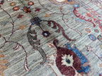 Handmade 9.8x2.7 ft Chobi Runner - Afghan Wool Rug, Tribal Hallway Carpet, Elegant Vintage Decor, Entryway Rug, Long Narrow Rug