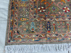 Chobi Rug 8.9x6 ft – Handwoven Persian Carpet with Natural Color Palette and Timeless Elegance, Rugs for Living Room, Bedroom Rug 9x6
