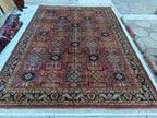 10x14 Rug Gandumi Handwoven Masterpiece with Traditional Craftsmanship Timeless Appeal, Rugs For Living Room, Dining Room Rug, 13.1x9.1 ft