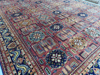 10x14 Rug Gandumi Handwoven Masterpiece with Traditional Craftsmanship Timeless Appeal, Rugs For Living Room, Dining Room Rug, 13.1x9.1 ft