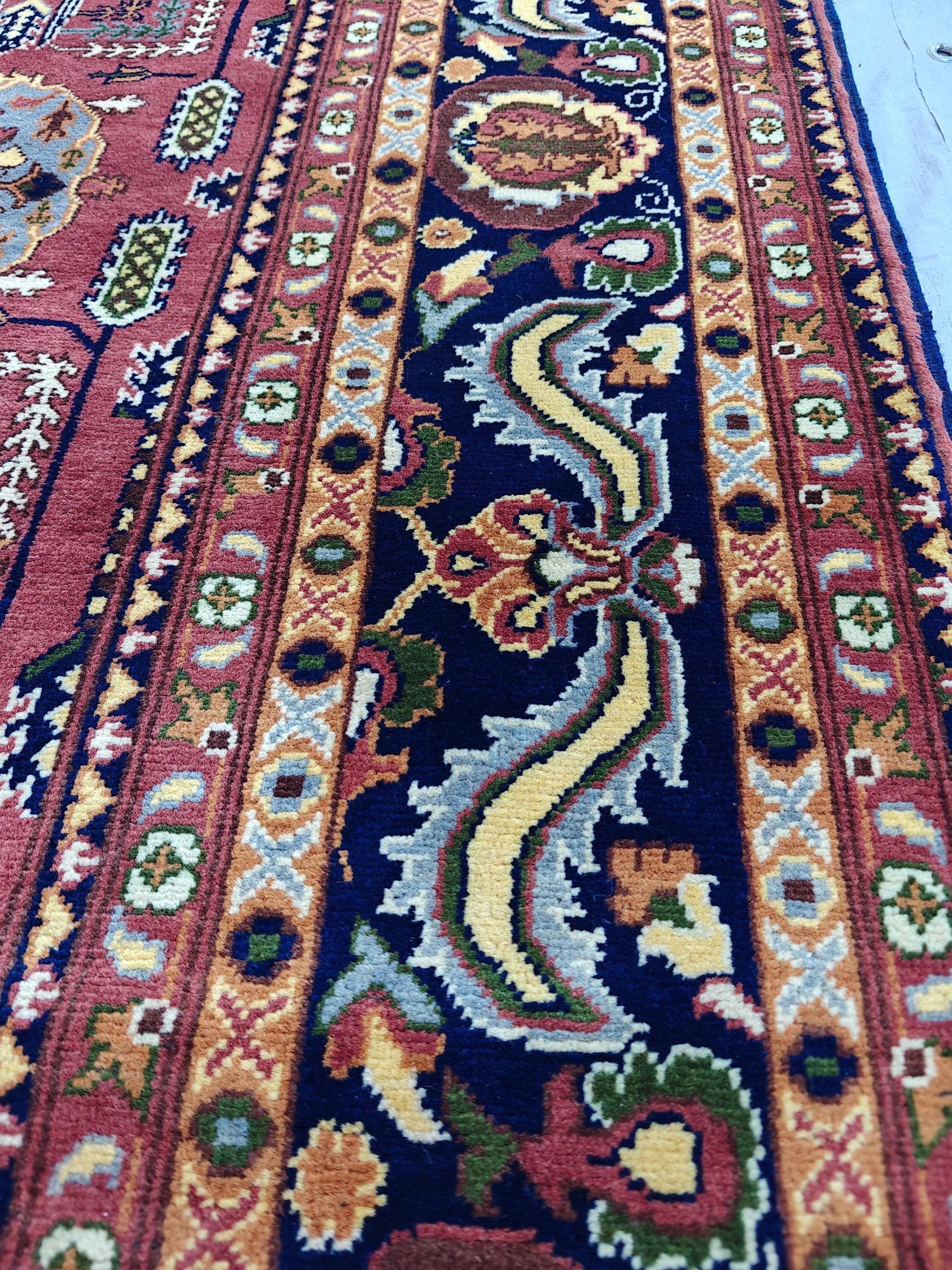 10x14 Rug Gandumi Handwoven Masterpiece with Traditional Craftsmanship Timeless Appeal, Rugs For Living Room, Dining Room Rug, 13.1x9.1 ft