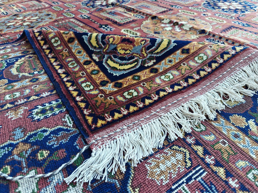 10x14 Rug Gandumi Handwoven Masterpiece with Traditional Craftsmanship Timeless Appeal, Rugs For Living Room, Dining Room Rug, 13.1x9.1 ft