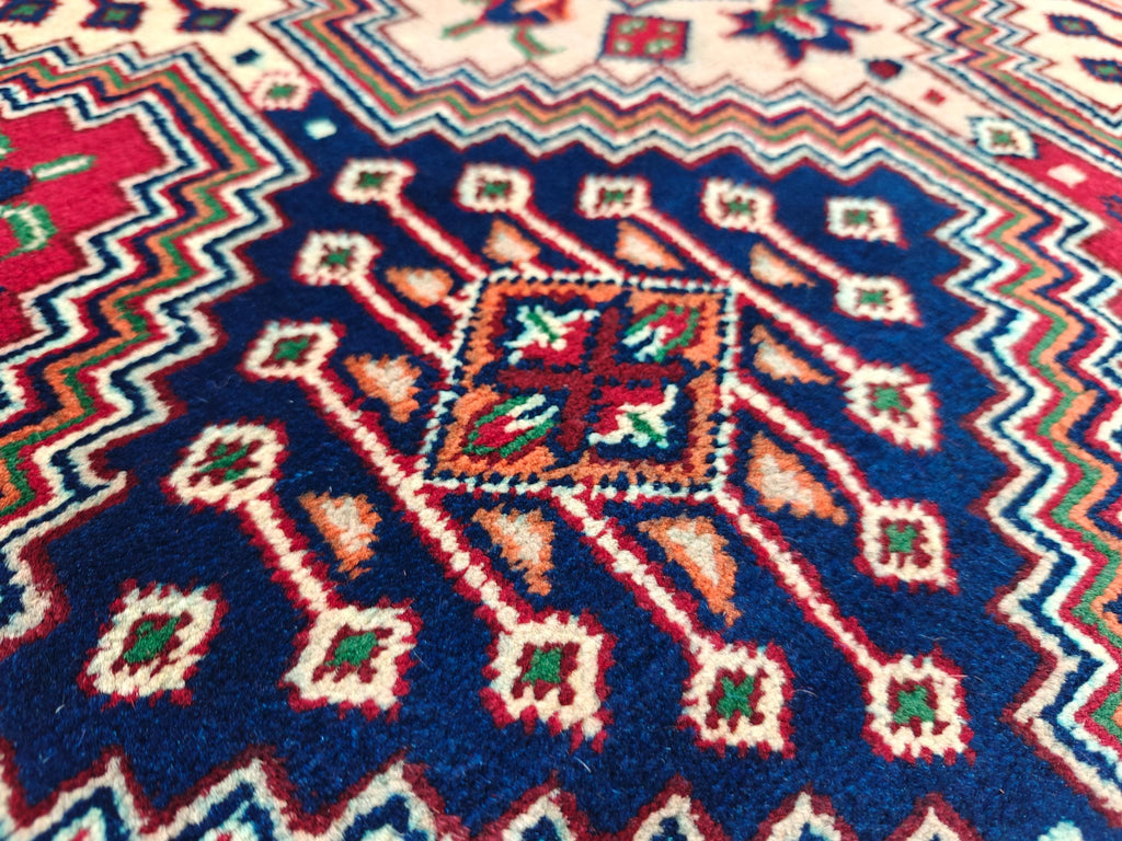 Handwoven Yousafi Rug -6.6x4.9 ft | Afghan Tribal Wool Area Rug Traditional Oriental Carpet for Living Room Unique Etsy Rug, Farm House Rug