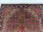 Antique Tabriz Rug 6.6x4.9 ft Persian Handwoven Wool Carpet Vintage Oriental Rug for Living Room Unique Etsy Find, Entryway, living Room Rug