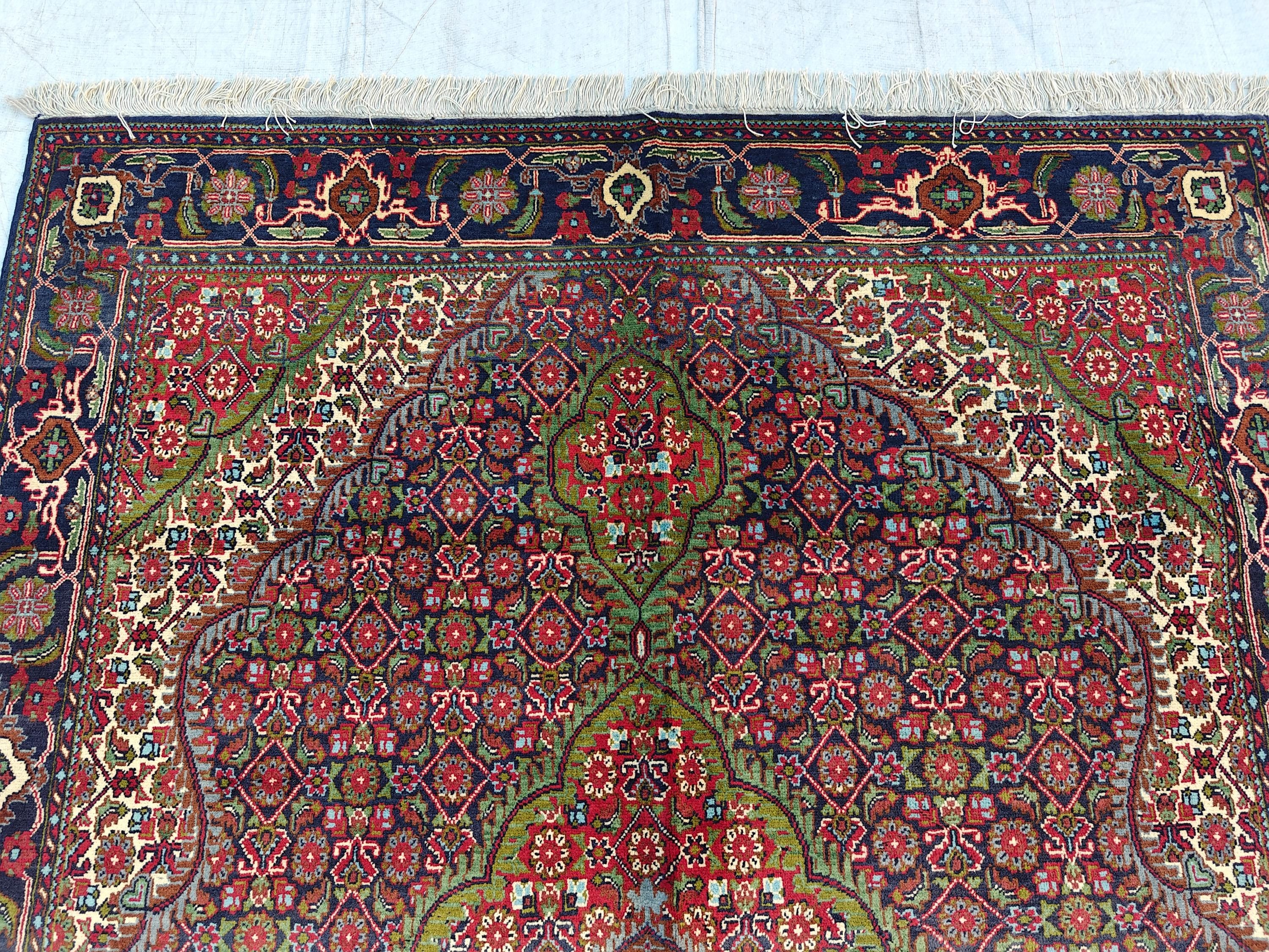 Antique Tabriz Rug 6.6x4.9 ft Persian Handwoven Wool Carpet Vintage Oriental Rug for Living Room Unique Etsy Find, Entryway, living Room Rug