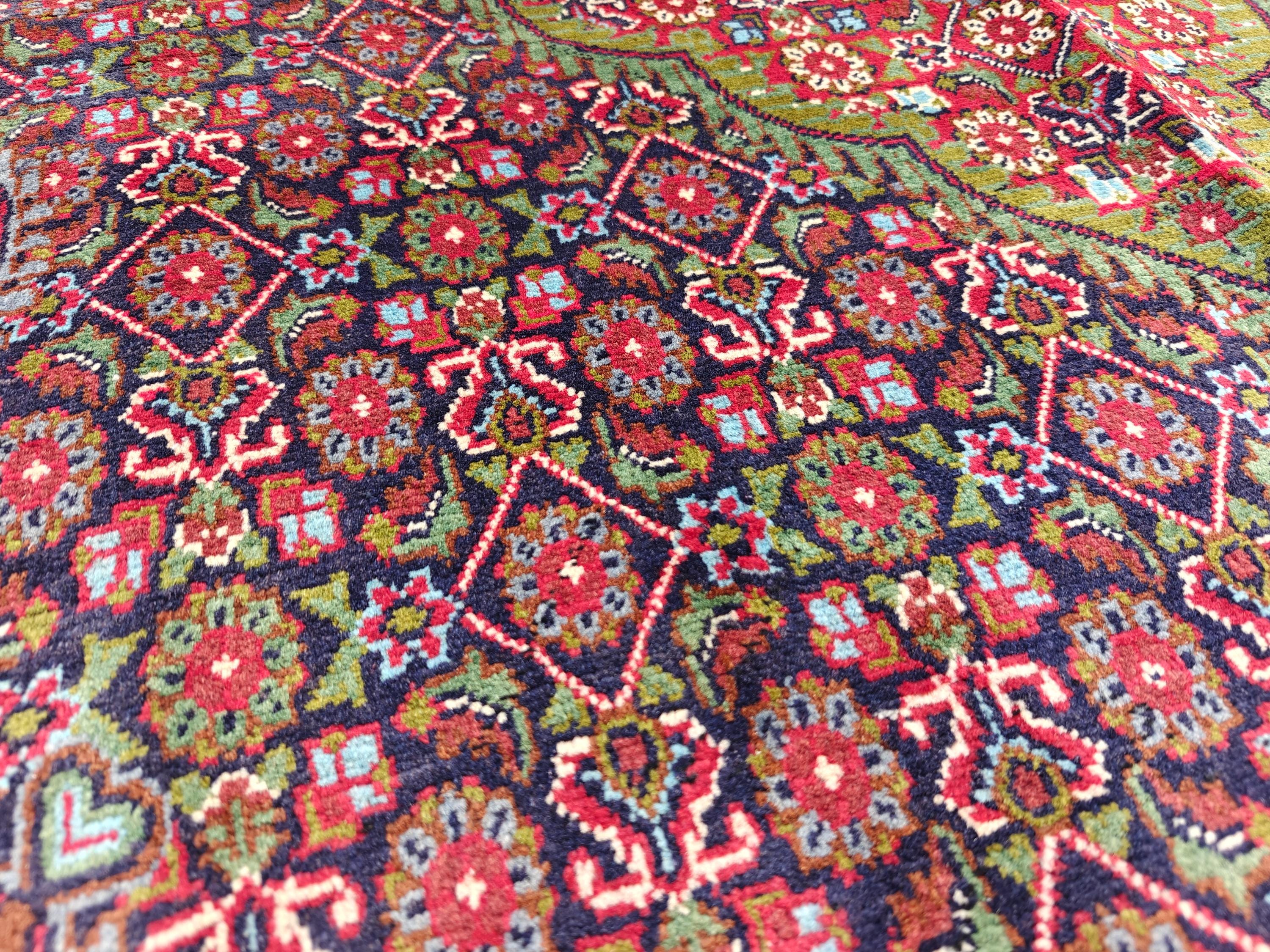 Antique Tabriz Rug 6.6x4.9 ft Persian Handwoven Wool Carpet Vintage Oriental Rug for Living Room Unique Etsy Find, Entryway, living Room Rug