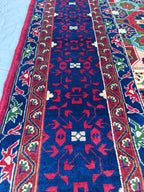 10x14 Large Colorful Mamluk Rug Handwoven Masterpiece with Vibrant Patterns & Timeless Elegance, Rugs For Living Room, Bedroom Rug 13.6x10ft