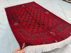 3x5 Handwoven Shiren Takab Rug | Afghan Tribal Wool Area Rug | Unique Persian Carpet on Etsy, Rug for Living Room, Bedroom Rug 5.1x3.1 ft