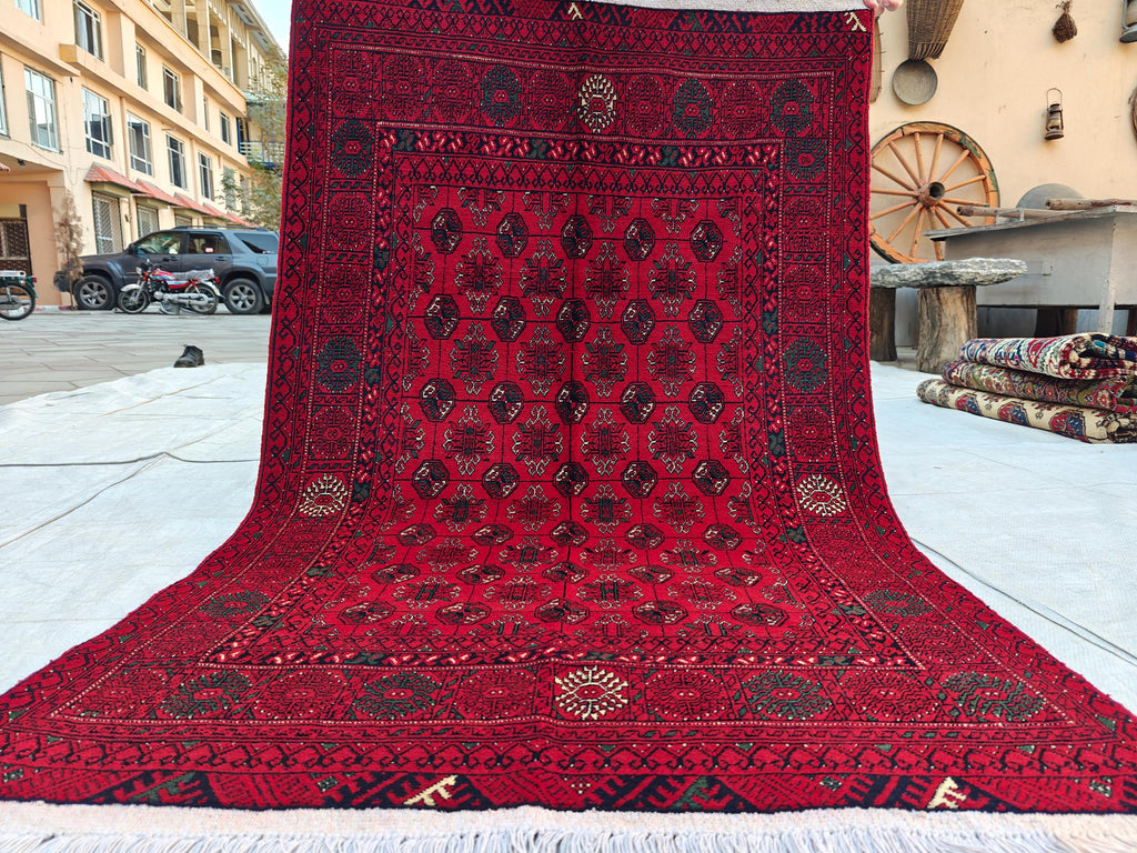 3x5 Handwoven Shiren Takab Rug | Afghan Tribal Wool Area Rug | Unique Persian Carpet on Etsy, Rug for Living Room, Bedroom Rug 5.1x3.1 ft