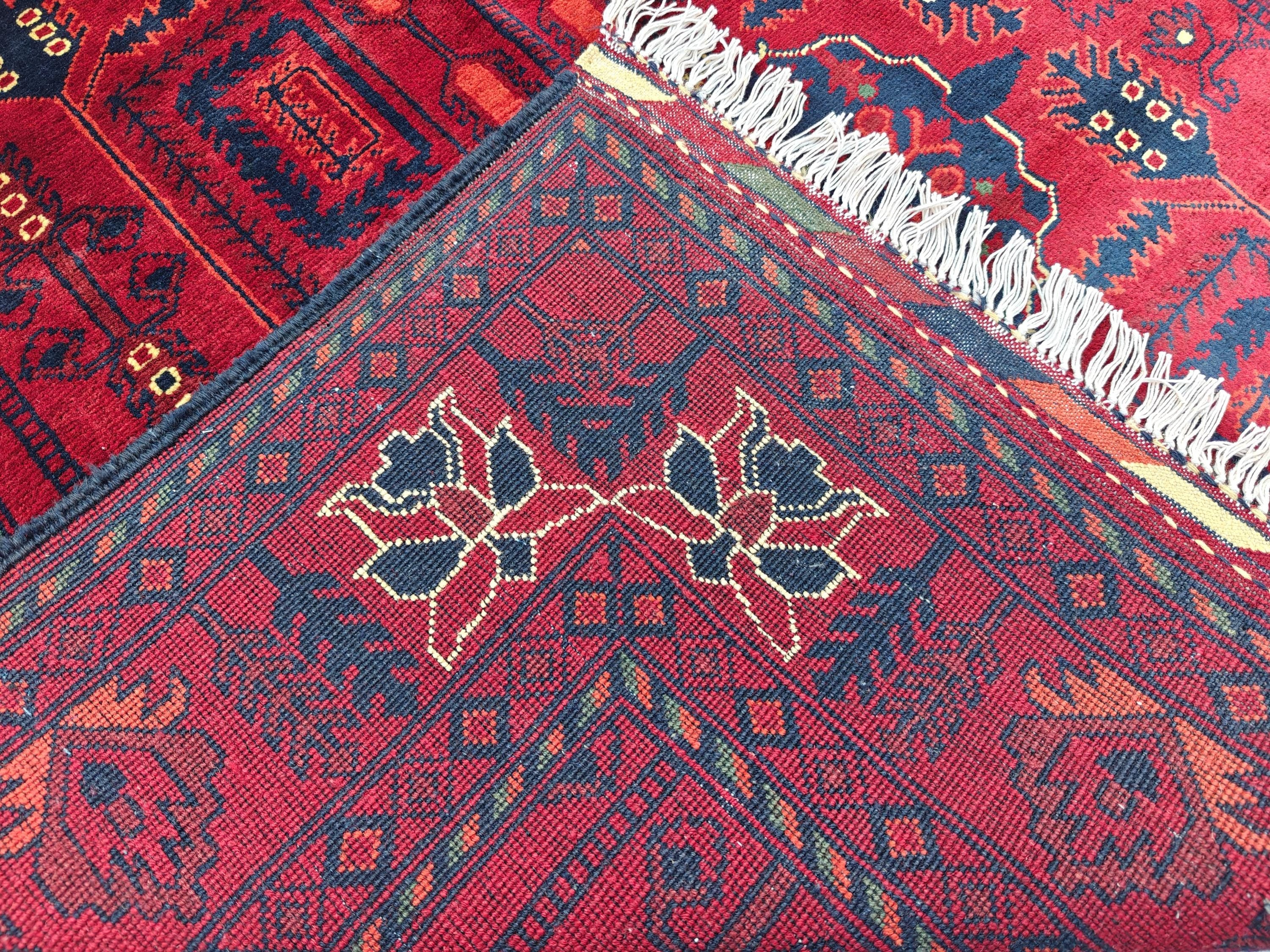 4x7 Bukhara Rug|Handwoven Wool Area Rug Traditional Oriental Carpet for Living Room Unique Etsy Find, Farm House Rug, Bedroom Rug 6.8x4.2 ft