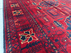 4x7 Bukhara Rug|Handwoven Wool Area Rug Traditional Oriental Carpet for Living Room Unique Etsy Find, Farm House Rug, Bedroom Rug 6.8x4.2 ft