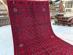 Handwoven ShirenTakab Runner Rug - 6.2x3.3 ft Vintage Persian Wool Carpet Tribal Hallway Runner, Boho Oriental Rug for Entryway, Living Room