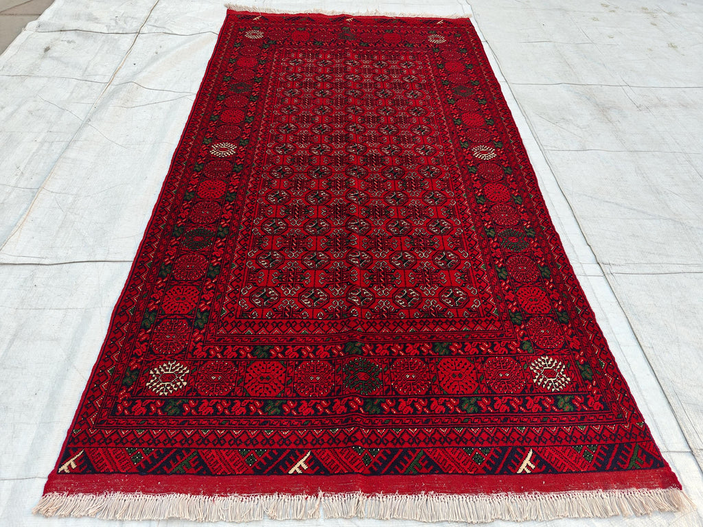 Handwoven ShirenTakab Runner Rug - 6.2x3.3 ft Vintage Persian Wool Carpet Tribal Hallway Runner, Boho Oriental Rug for Entryway, Living Room