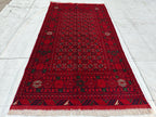 Handwoven ShirenTakab Runner Rug - 6.2x3.3 ft Vintage Persian Wool Carpet Tribal Hallway Runner, Boho Oriental Rug for Entryway, Living Room