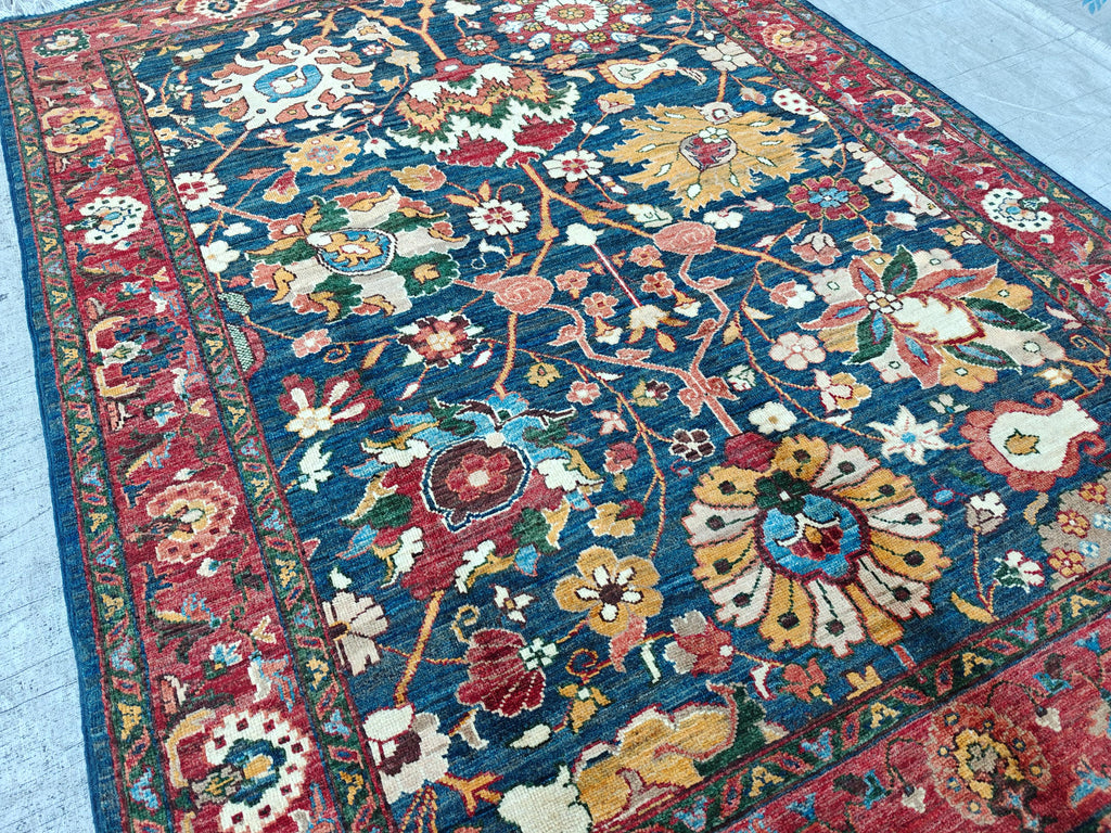 7x5 Rug Traditional Design for Elegant Home Décor, Rug For Living Room, Bedroom Rug, Office Rug, Dining Room Rug 6.6x4.9 Ft, Medium Rug