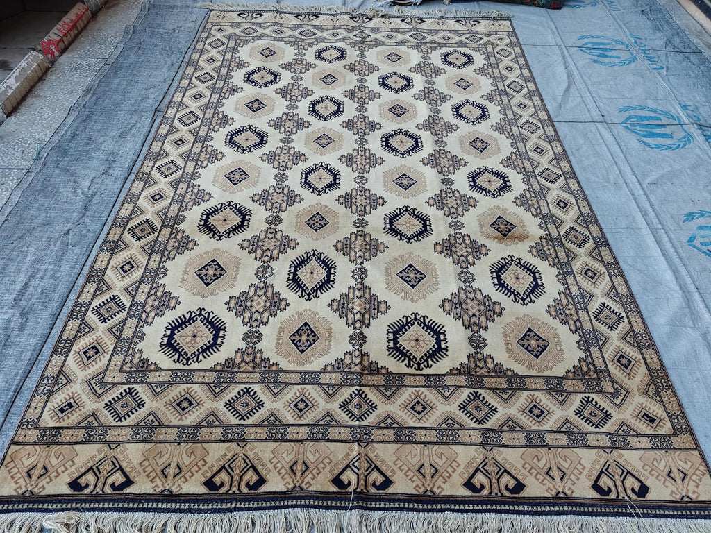 6x10 100% Silk Handmade Tribal Afghan Rug, Rugs For Living Room, Luxuries Rug, Bedroom Rug, Collectible Rug 10.2 x 6.7 ft, Medium Rug