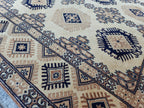 6x10 100% Silk Handmade Tribal Afghan Rug, Rugs For Living Room, Luxuries Rug, Bedroom Rug, Collectible Rug 10.2 x 6.7 ft, Medium Rug