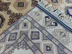 6x10 100% Silk Handmade Tribal Afghan Rug, Rugs For Living Room, Luxuries Rug, Bedroom Rug, Collectible Rug 10.2 x 6.7 ft, Medium Rug