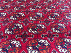 10x13 Beljik Ahal Gul Afghan Handmade Large Area Rug, Rug for Living Room, Rugs For Bedroom, Luxurious Rug One Of a Kind Rug, 13.2 x 9.11 ft