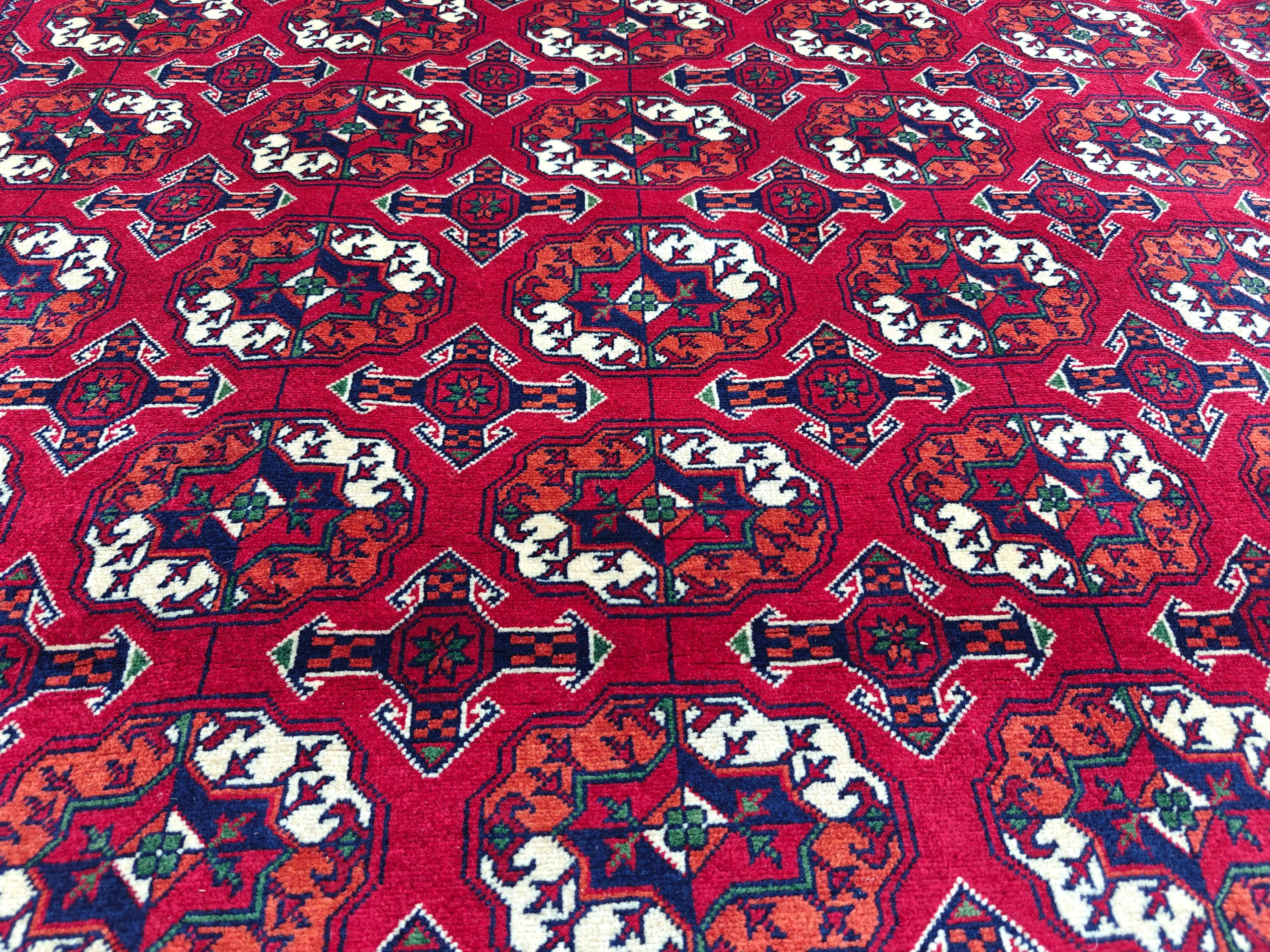 10x13 Beljik Ahal Gul Afghan Handmade Large Area Rug, Rug for Living Room, Rugs For Bedroom, Luxurious Rug One Of a Kind Rug, 13.2 x 9.11 ft