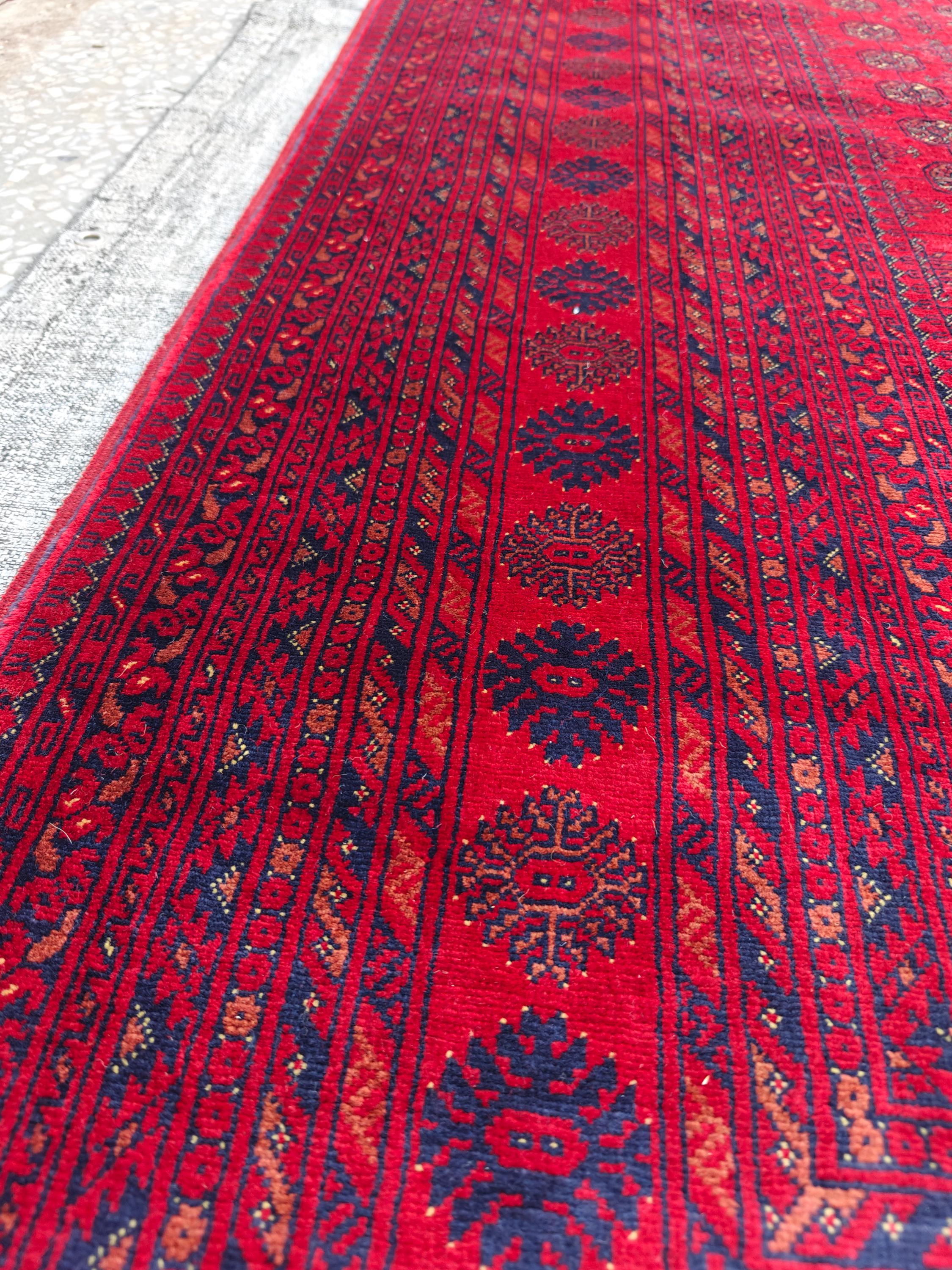 10x13 Antique Mawrai Gul Afghan Handwoven Traditional Rug, Rugs For Living Room, Bedroom Rug, Large Area Rug, Home Decor 13.4 x 9.11 Ft