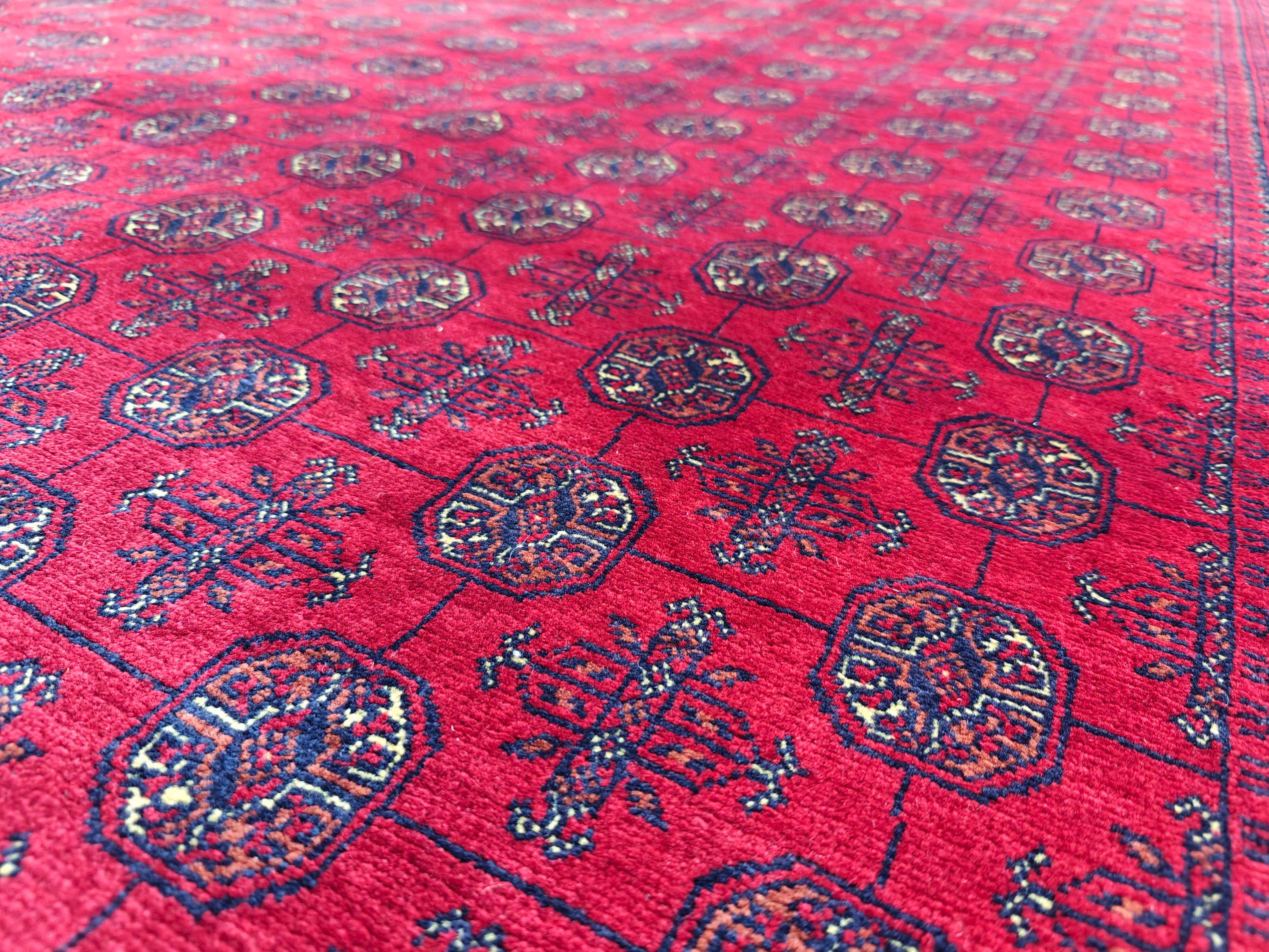 10x13 Antique Mawrai Gul Afghan Handwoven Traditional Rug, Rugs For Living Room, Bedroom Rug, Large Area Rug, Home Decor 13.4 x 9.11 Ft