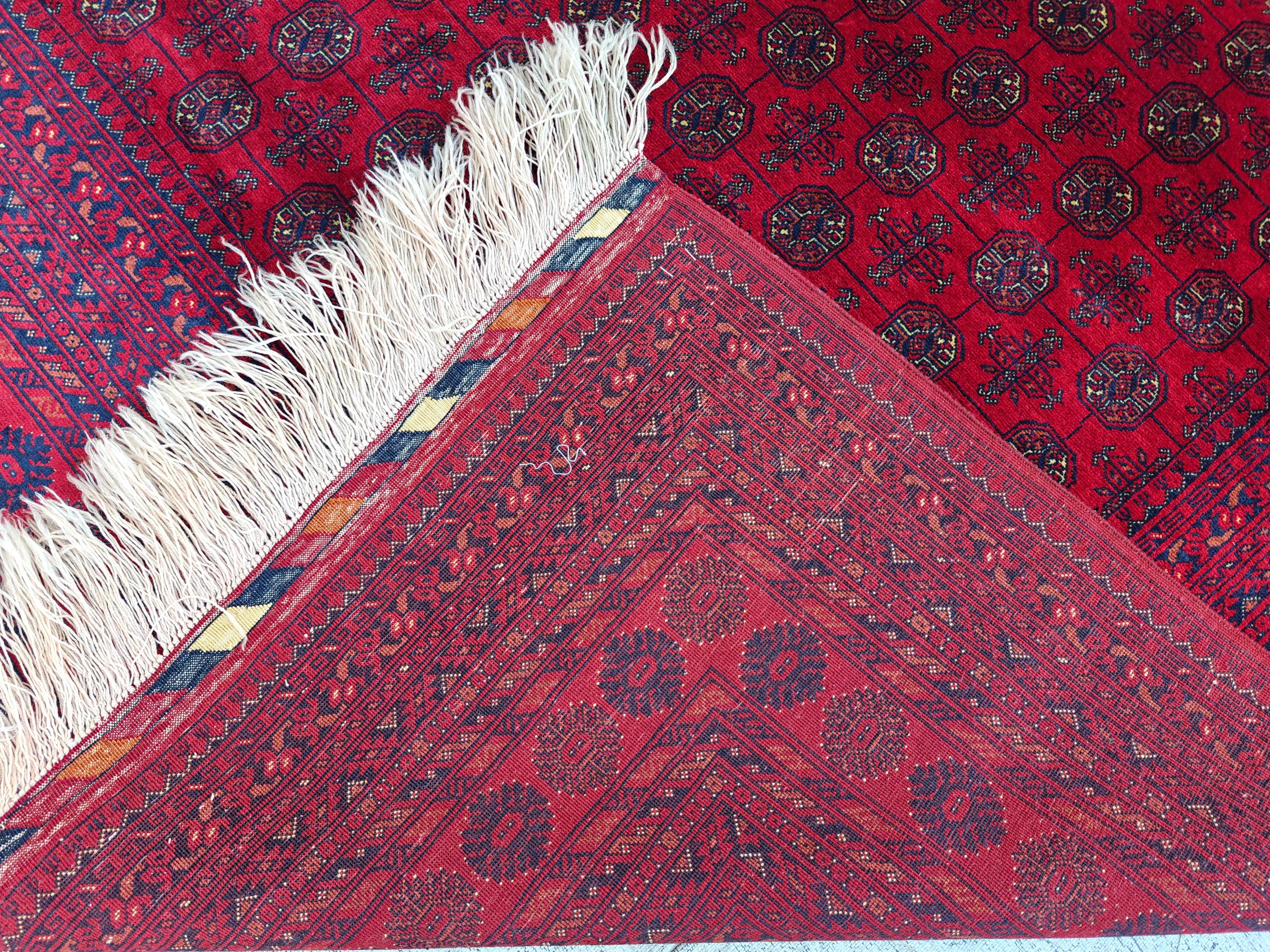 10x13 Antique Mawrai Gul Afghan Handwoven Traditional Rug, Rugs For Living Room, Bedroom Rug, Large Area Rug, Home Decor 13.4 x 9.11 Ft