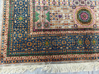 6x8 Handmade Mamluk Rug Afghan Wool Carpet, Unique Geometric Design, Traditional Vintage Area Rug, Rug For Living Room 8.3x5.8ft, Medium Rug