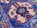 Vintage Baluchi Runner Rug 10.4x2.4 ft - Handwoven Afghan Wool Carpet - Tribal Narrow Hallway Rug - Bohemian Home Decor, Farm House Rug