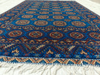 Authentic Beljik 6.7x4.5 ft - Handwoven Afghan Wool Carpet, Traditional Oriental Area Rug, Unique Home Decor, Living Room, Bedroom Rug