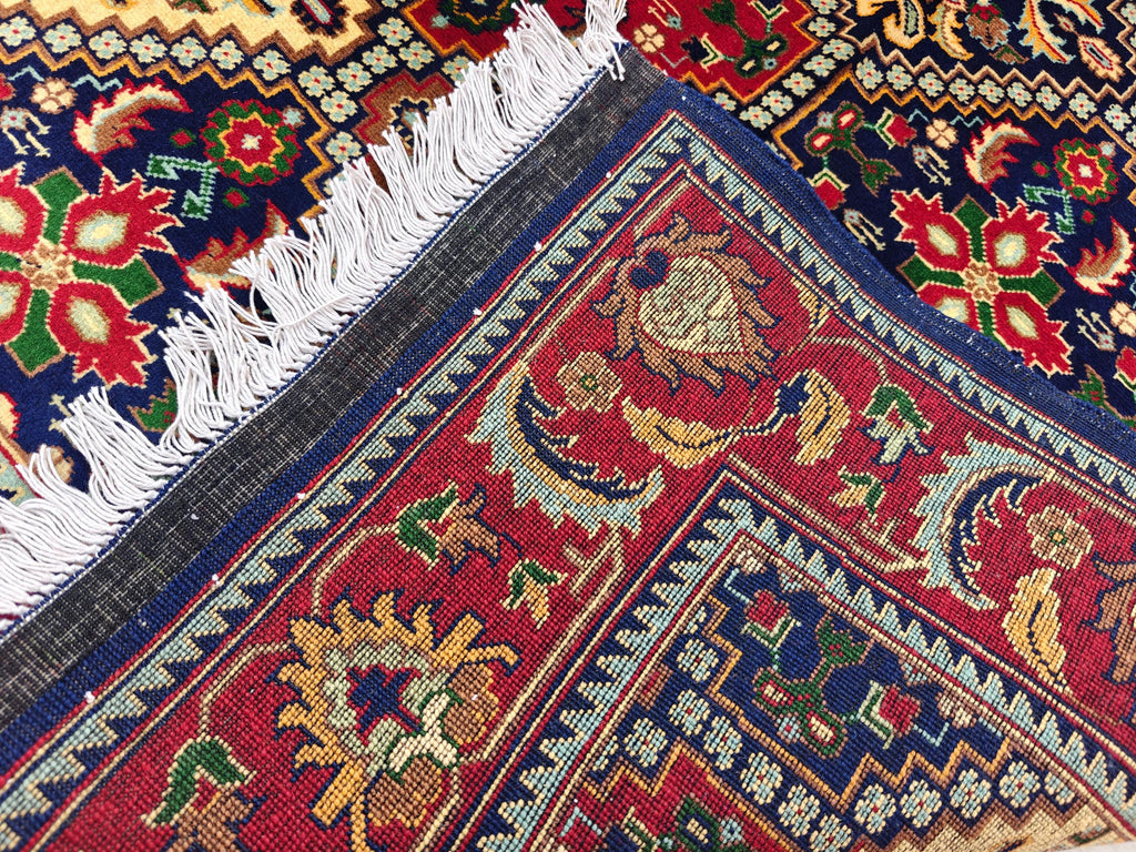 Handwoven Yousafi Beljik Rug 5x3.4 ft Authentic Afghan Wool Carpet, Elegant Oriental Area Rug, Perfect for Home Decor, Hallway Rug, Entryway