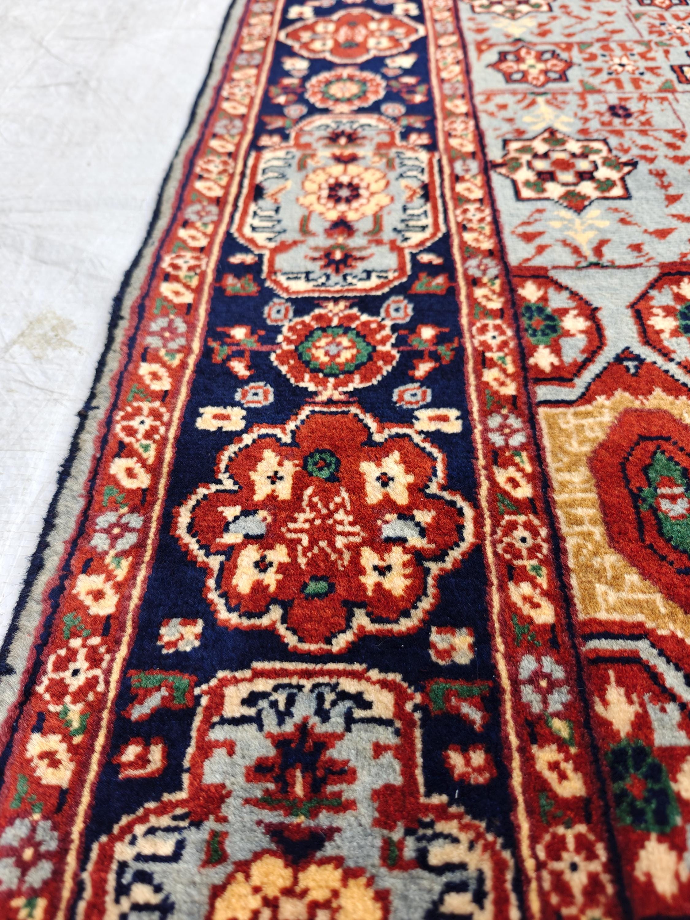 Authentic Mamluk Beljik Rug 4.8x3.4 ft - Handwoven Afghan Wool Carpet, Intricate Oriental Design, Perfect for Home Decor,