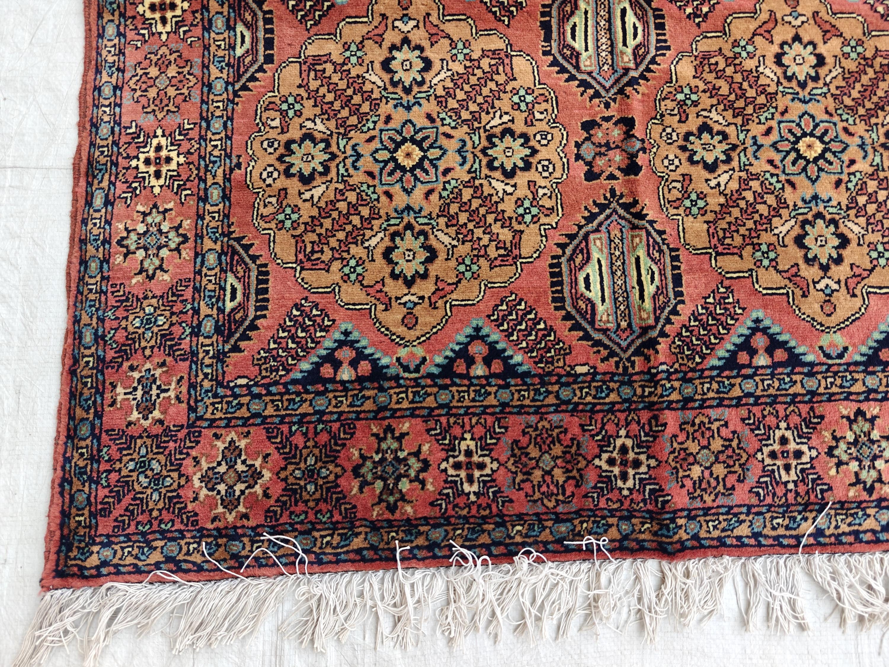 Authentic Handmade Afghan Beljik Rug - 5.4x3.3 ft | Tribal Wool Area Carpet | Unique Oriental Decor, Entryway Rug, Office Rug, Bedroom Rug