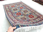 Beljik Rug 5.1x3.5 ft Authentic Handmade Afghan Tribal Wool Area Carpet | Unique Oriental Decor, Entryway Rug, Bedroom Rug, Living Room Rug