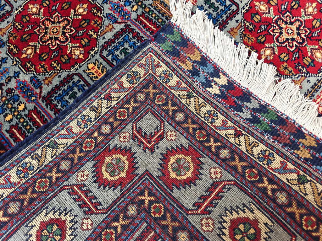 Beljik Rug 5.1x3.5 ft Authentic Handmade Afghan Tribal Wool Area Carpet | Unique Oriental Decor, Entryway Rug, Bedroom Rug, Living Room Rug