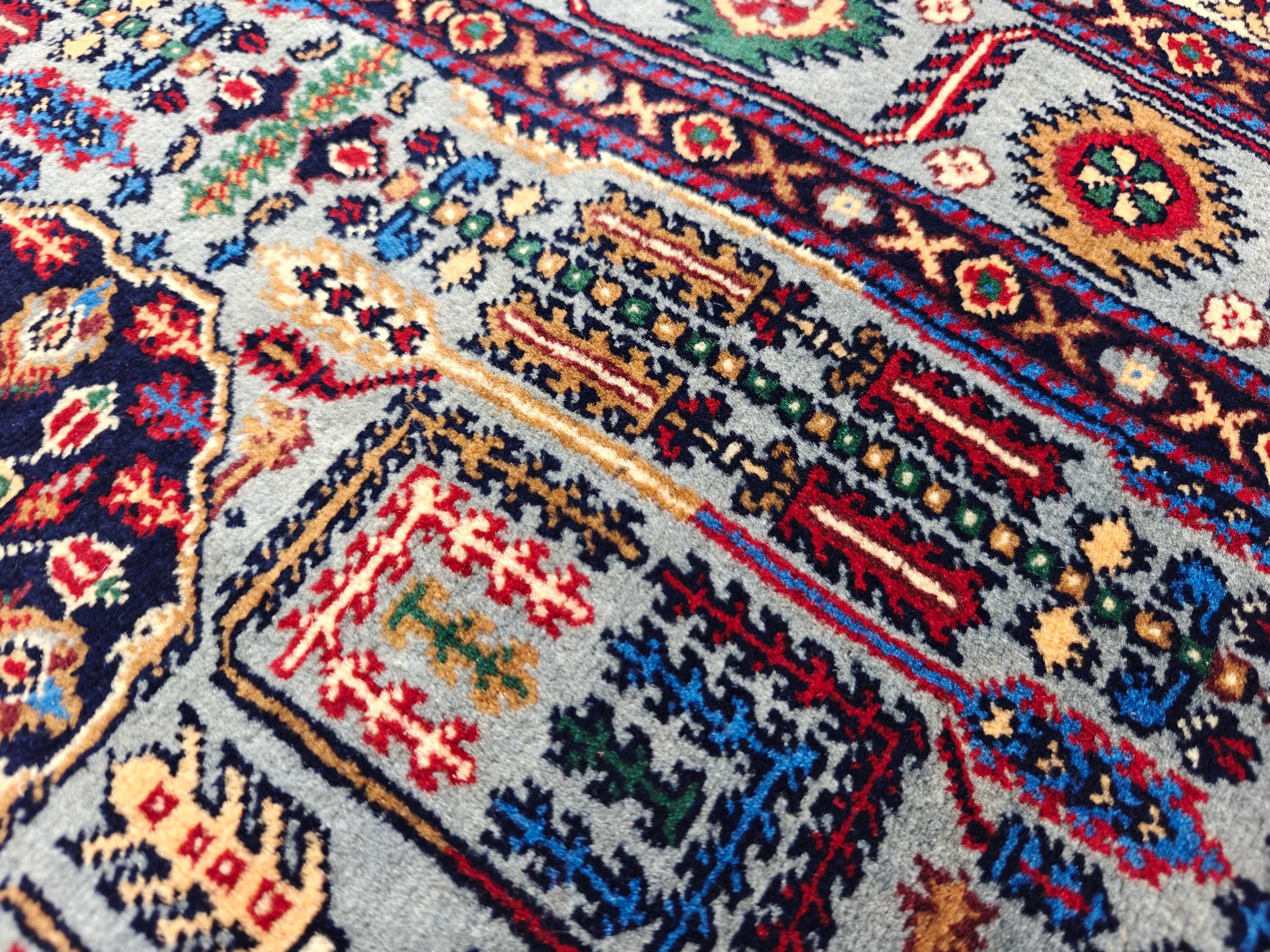 Beljik Rug 5.1x3.5 ft Authentic Handmade Afghan Tribal Wool Area Carpet | Unique Oriental Decor, Entryway Rug, Bedroom Rug, Living Room Rug