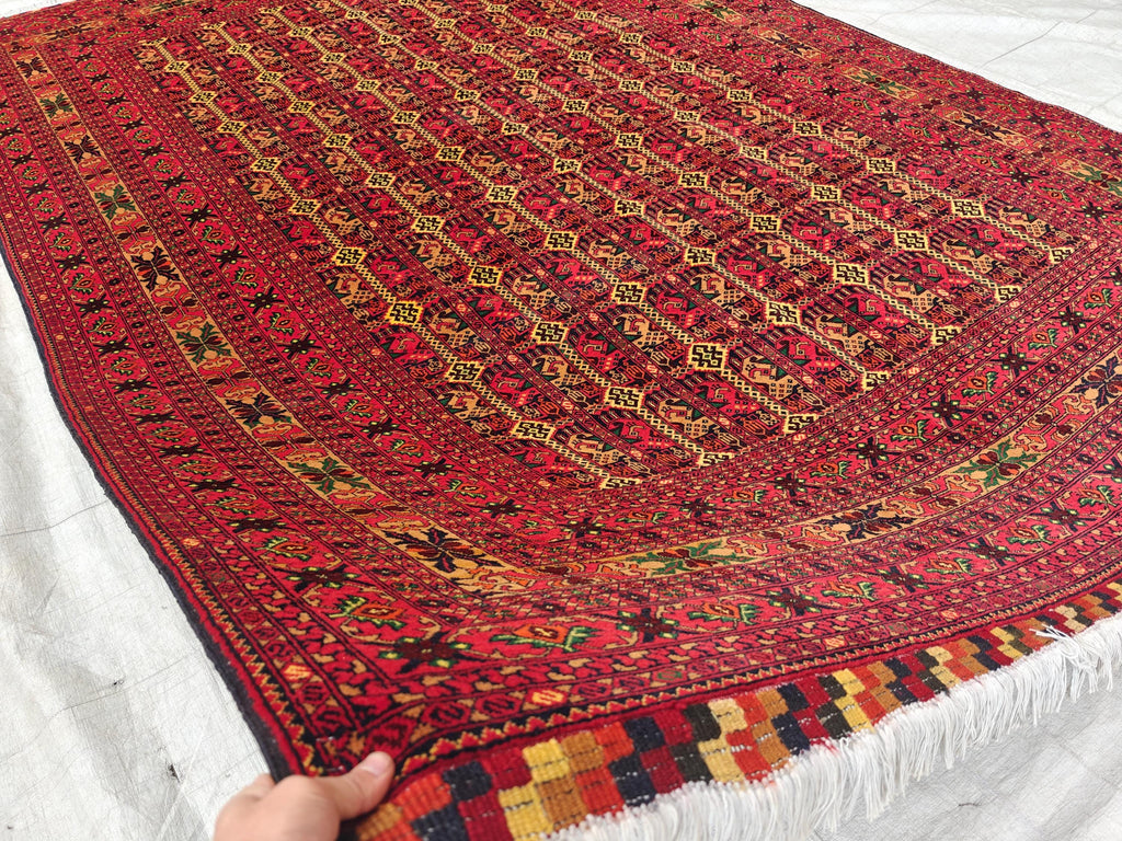 Luxurious 8x11 Large Ala Bakhmal Handwoven Persian Rug – Traditional Oriental Design in Silk and Wool, Rugs For Living Room, Bedroom Rug