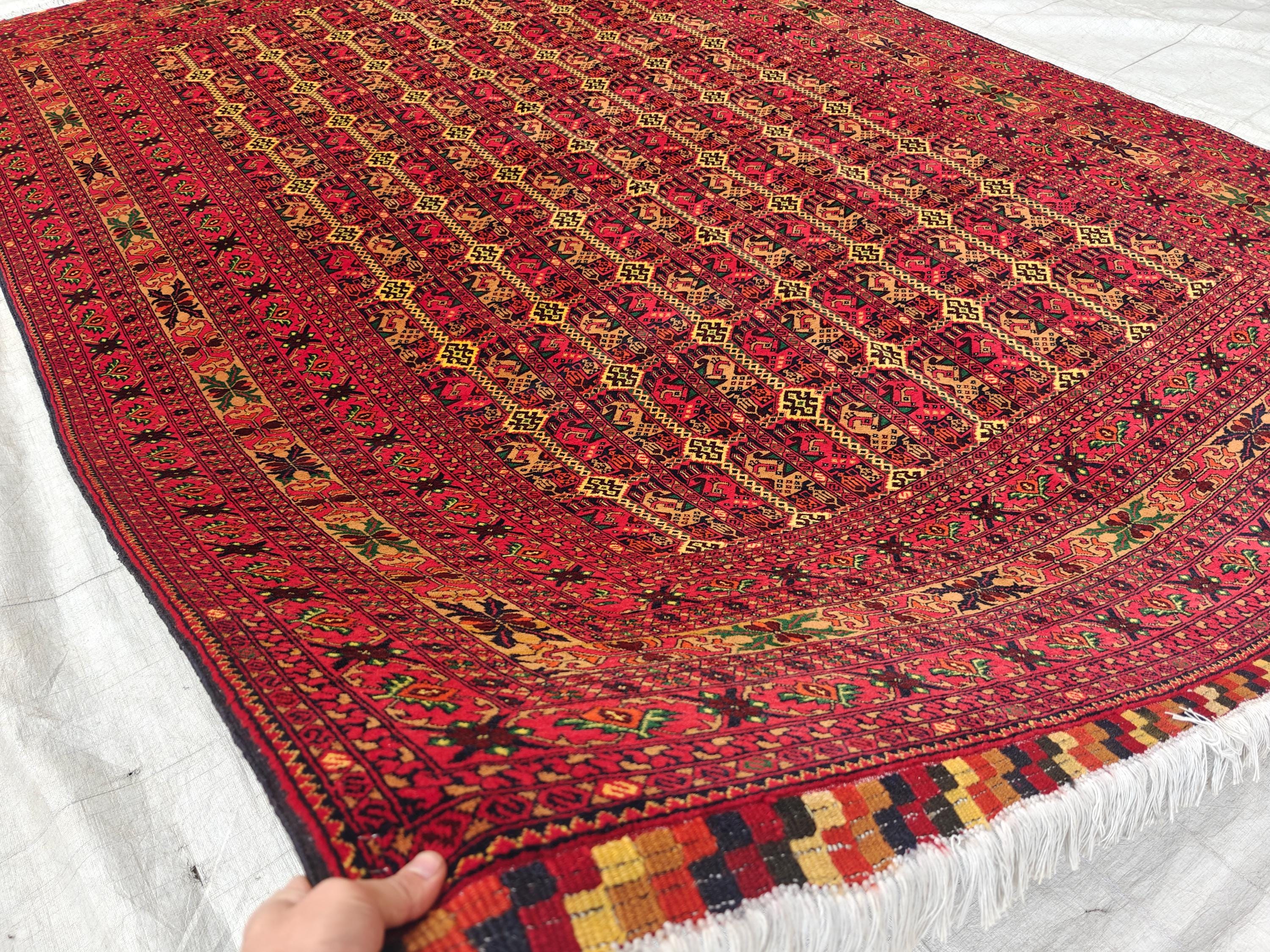 Luxurious 8x11 Large Ala Bakhmal Handwoven Persian Rug – Traditional Oriental Design in Silk and Wool, Rugs For Living Room, Bedroom Rug