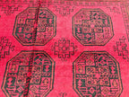 7x10 Vintage Pilpie Rug Handwoven Persian Design in Wool and Natural Dyes, Collectible Rug. Rugs For Farmhouse, Living Room Rug 9.6x6.8 ft