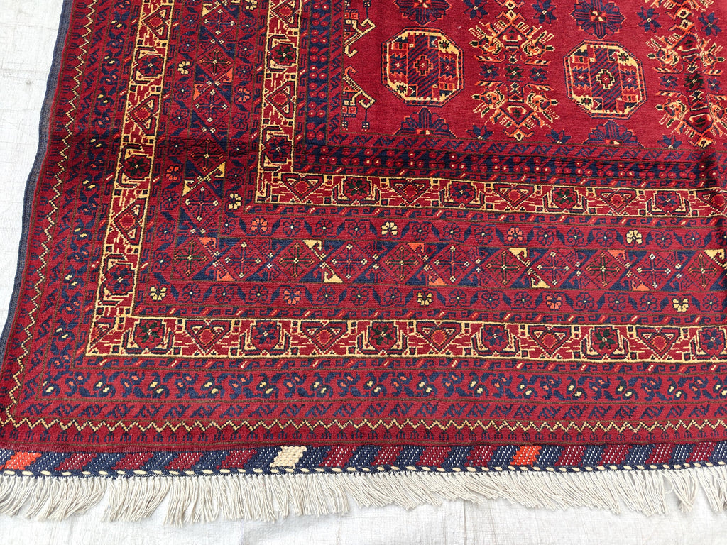 8x10 Medium Size Waziri Rug– Handwoven Luxury Persian Design in Wool, Rugs For Living Room, Farmhouse Rug, Bedroom Rug Home Decor 9.9x6.7 ft