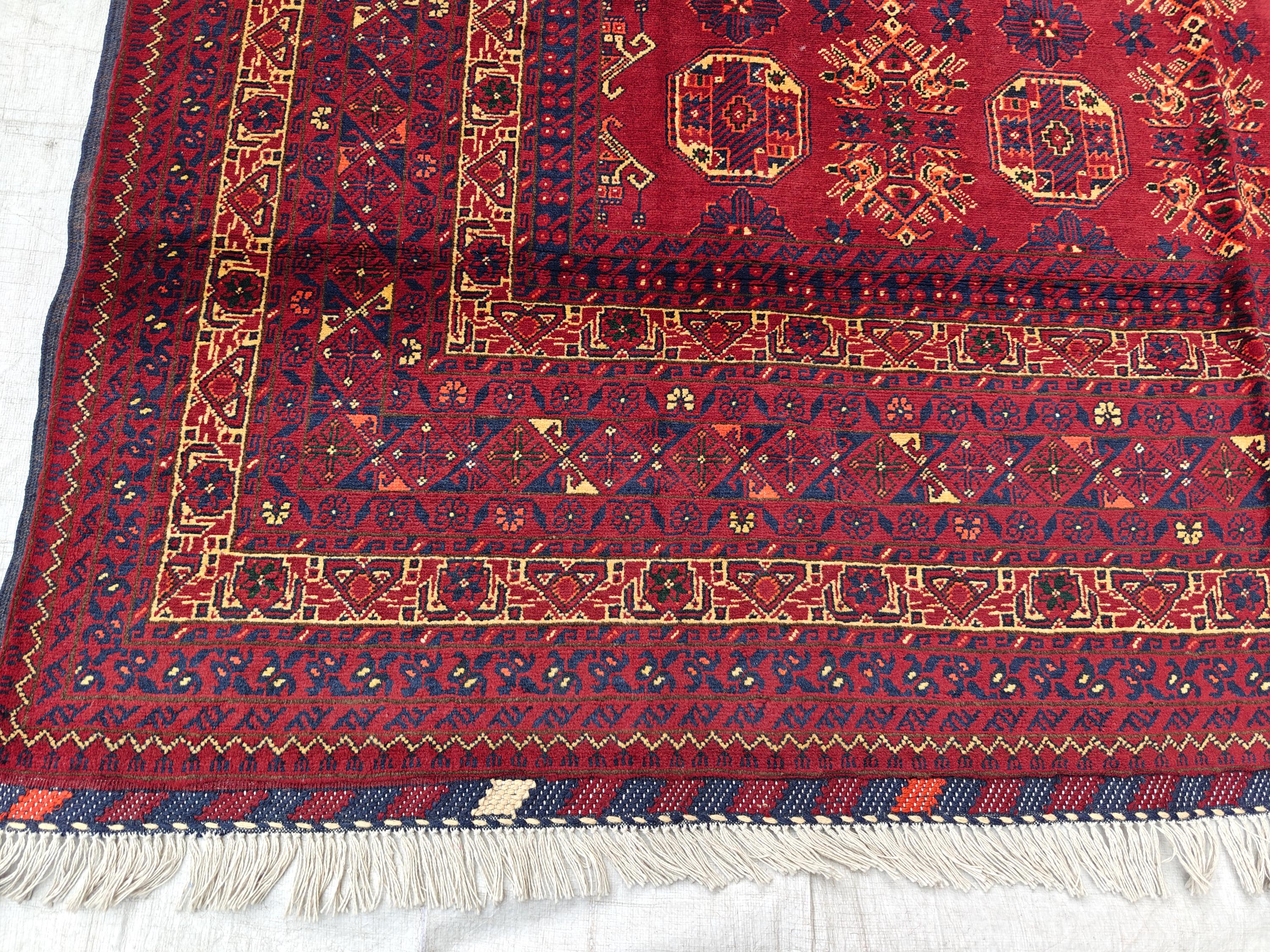 8x10 Medium Size Waziri Rug– Handwoven Luxury Persian Design in Wool, Rugs For Living Room, Farmhouse Rug, Bedroom Rug Home Decor 9.9x6.7 ft