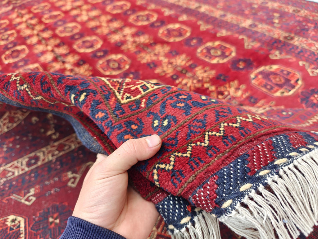 8x10 Medium Size Waziri Rug– Handwoven Luxury Persian Design in Wool, Rugs For Living Room, Farmhouse Rug, Bedroom Rug Home Decor 9.9x6.7 ft