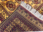 8x10 Large Luxurious Ahal Gul Handwoven Persian Rug – Traditional Oriental Design in Wool, Rugs For Living Room, Bedroom Rugs