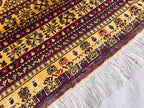 8x10 Large Luxurious Ahal Gul Handwoven Persian Rug – Traditional Oriental Design in Wool, Rugs For Living Room, Bedroom Rugs