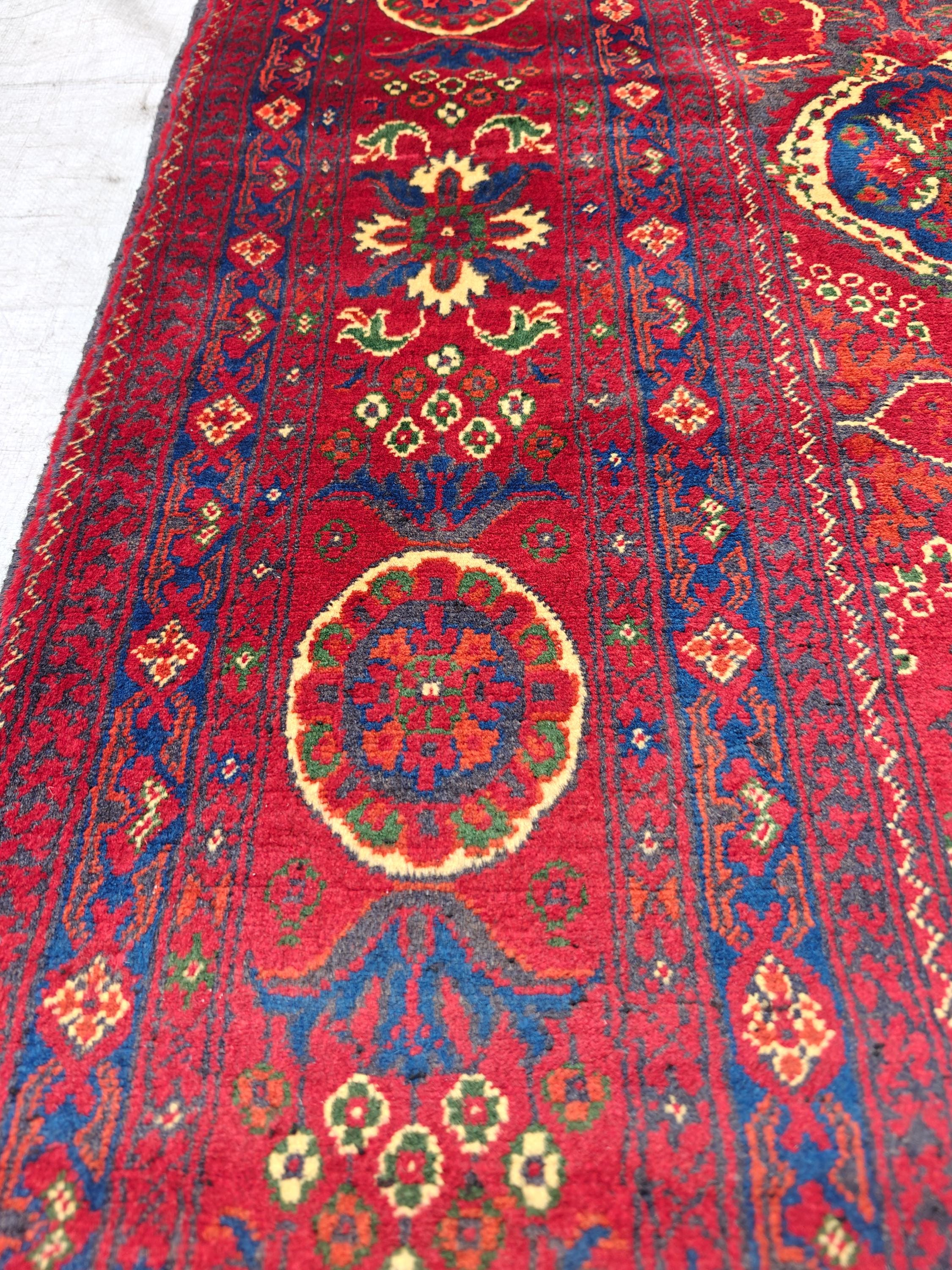 7x10 Kashi Handwoven Persian Rug – Traditional Oriental Design Wool, Rugs For Living Room, Bedroom Rug 9.9x6.7 ft, Medium Size Rug