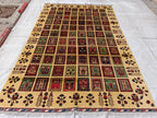 7x10 Stunning Ayni Afghan Handmade Rug, Home Decor, Rugs For Living Room, Bedroom Rug, Dining Room Rug, Large Area Rug 10.3x6.8, Large Rug