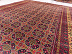7x10 Handwoven Yousafi Afghan Rug, Boho Home Decor, Rug For Living Room, Bedroom Rug, Dining Room Rug, Rustic Decor Rug 9.11x6.8, Large Rug