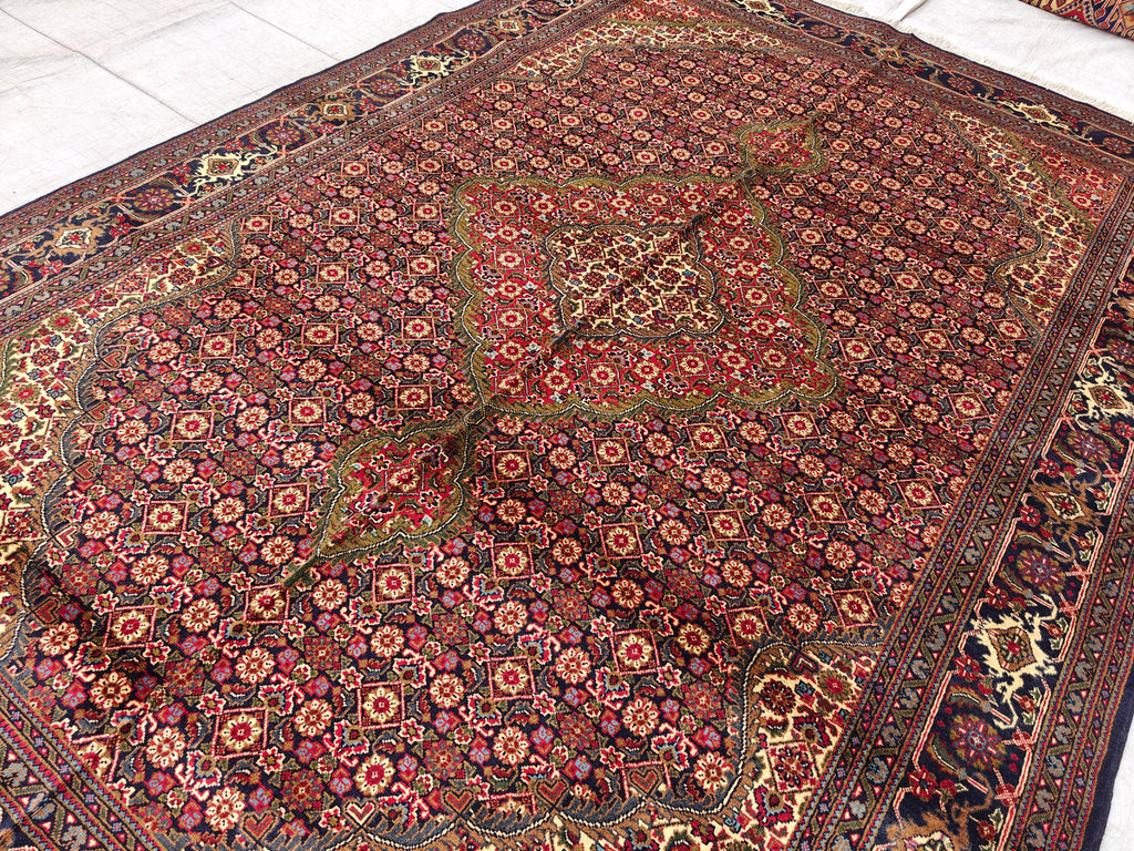 7x10 Persian Handwoven Rug, Rug For Living Room, Bedroom Rug, Office Rug, Dining Room Rug, Vintage Style Area Rug 9.9x6.8 Ft, Medium Rug