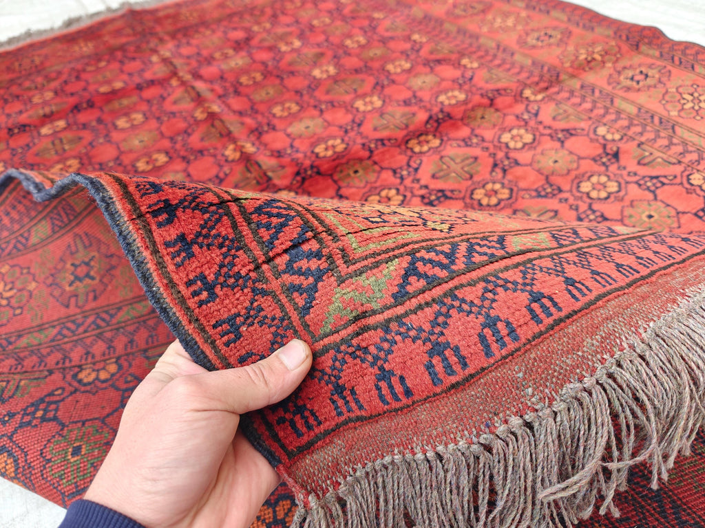 50 Year Old Vintage Bashiri Handmade Rug, Collectible Rug, Rug For Living Room, Bedroom Rugs, Farmhouse Rug, Vintage Rug 6.4x5.3, Medium Rug