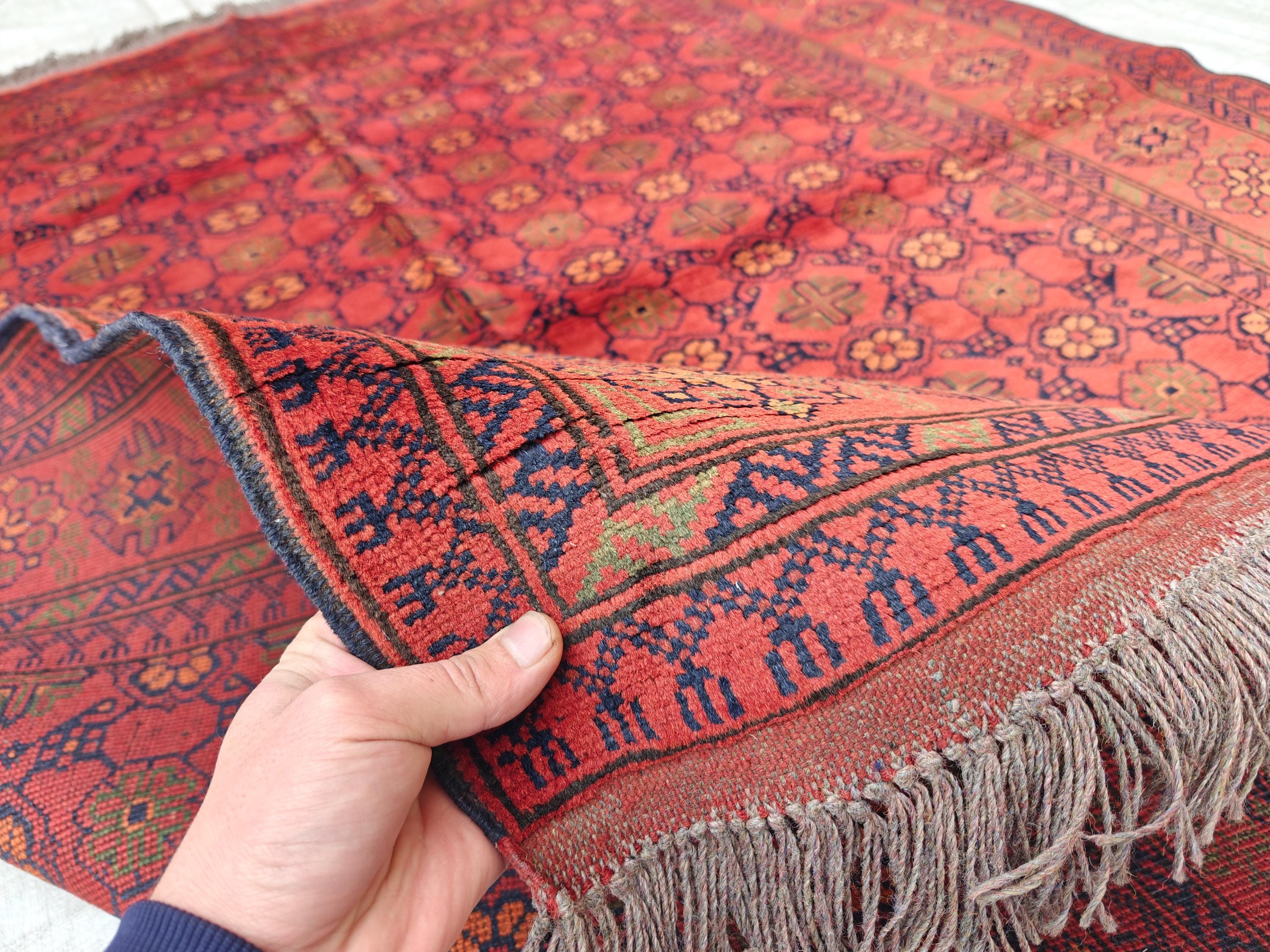 50 Year Old Vintage Bashiri Handmade Rug, Collectible Rug, Rug For Living Room, Bedroom Rugs, Farmhouse Rug, Vintage Rug 6.4x5.3, Medium Rug